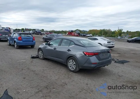 2024 Nissan Sentra S Xtronic Cvt из США, поврежденный, VIN 3N1AB8BV3RY290715